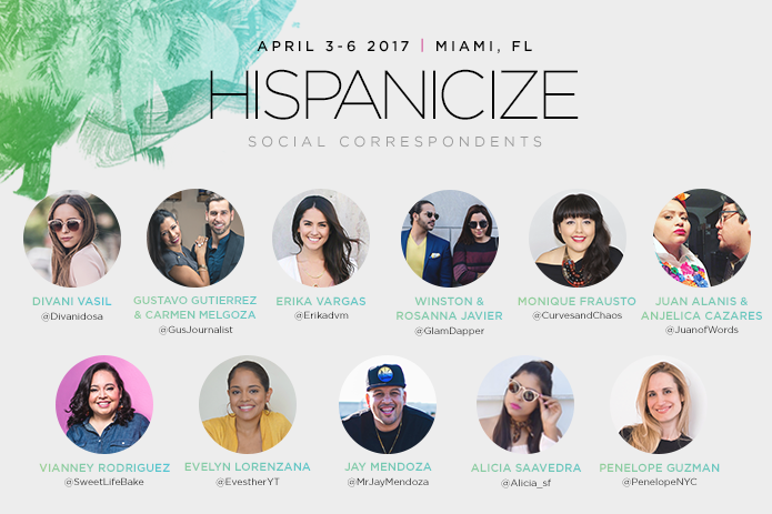 DiMe Media Announces its 10 All Star Social Media Correspondents for Hispanicize 2017 Week