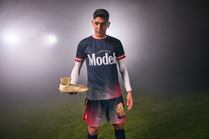 Modelo and Edson Álvarez Team Up to Introduce ‘La Bota Especial’